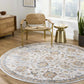 Dion Washable Floral Rug - Clearance