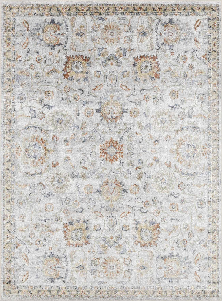 Dion Washable Floral Rug - Clearance