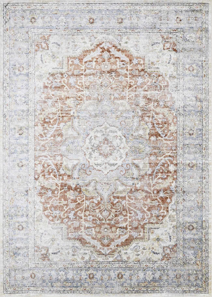 Emke Flat Pile Washable Rug - Clearance