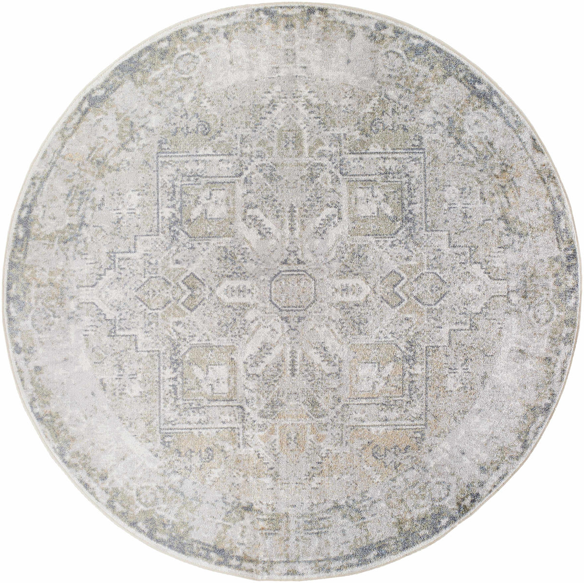 Hera Olive Boutique Washable Rug