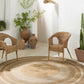 Chael Flatweave Faux Jute Outdoor Rug