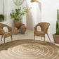 Dyami Flatweave Faux Jute Outdoor Rug