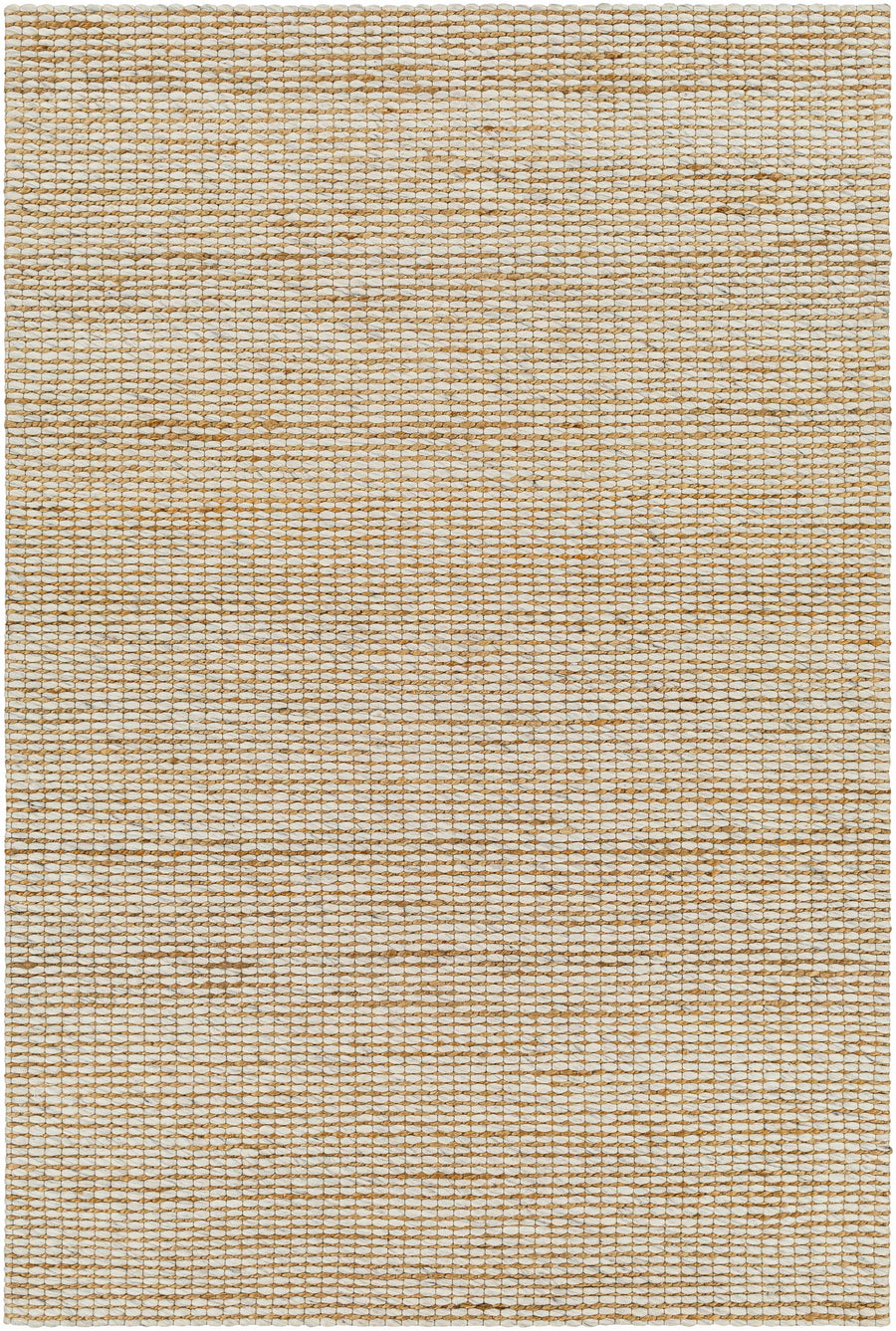 Riki Cream Jute-Wool Blend Rug