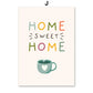 Tropical Plants Daisy Vase Pizza Coffee Cup Food Abstract Posters Prints Wall Art Canvas Pictures Boho Kitchen Living Room Decor