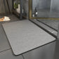 Summer Simple Solid Colour Diatomite Floor Mat Non-Slip Kitchen Entrance Bathroom Bathroom Carpet Home Decoration