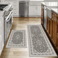 VIKAMA1/2PCS Bohemian Kitchen Floor Mats Anti-slip Washable Bathroom Bathroom Door Mats Hallway Aisle Floor Mats Home Decoration