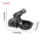 Home Decor Hippo Statue Sculpture Figurine Key Candy Storage Ornaments Container Decoration Table Decoration Accessories Gift