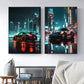 Trending Cars Retro Porsche 911 GT3 RS City Poster and Prints Canvas Painting Wall Art Pictures for Home Living Room Cuadros