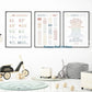 Books of The Bible 10 Ten Commandments Christian Education Canvas Kids Scripture Poster Christian Preschool Church Sunday Decor
