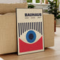 Modern Abstract Geometry Bauhaus Eye Poster Wall Art Aluminum Frame Prints Canvas Painting Poster Living Room Home Decor