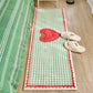 VIKAMA Ins Style Cashmere Long Strip Rug Comfort Cooling Bedroom Bed Blanket Bay Window Blanket Cloakroom Carpet Home Decor