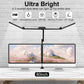 Led Desk Lamp with Clamp Architect Desk Lamp for Home Office 24W Ultra Bright Auto Dimming PC Light Stepless Dimming Table Light