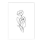 Abstract Line Women Face Couple Kiss Posters Hand In Hand Butterfly Prints Minimalism Nordic Wall Art Canvas Painting Home Decor
