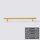 Minimalist solid brass cabinet pulls & handles