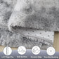 VIKAMA Simple And Soft Fleece Rug Soft And Plush Bedside Rug For Bedroom, Children's Room Floor Mat, Home Decoration