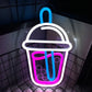 Dessert Series Led Neon Signs, Used For Wall Art Decor, Bakery, Coffee Shop, Shop, Kitchen, Ice Cream Shop Business Wall Lamp.