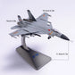 J15 1/144 Scale Metal Model airplane (including base) Scale model Home placement, collection and decoration  Creative gift