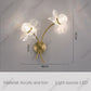 Flower Led Wall Lamps for Living Room Bedroom Bedside Sconce Light Modern Hallway Restaurant Background Decoration Lighting Deco