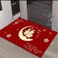 Multi-Style Fu-Themed Auspicious Mat for Chinese Home Indoor Entryway Lunar New Year Porch Non-Slip Absorbent Durable Decor Mat
