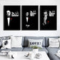 Classic, Retro, Wall Art, The Godfather Movie Series , HD Canvas Print Poster, Home Living Room Bedroom Decorative Painting