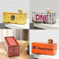 4pcs/set Mini Storage Box  Retro Industrial Style Iron Creative Decoration Collect Item Desktop Mini Container Model Gifts