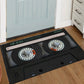 Carpet Optical Illusion Mat Infinite Tunnel Rug 3D Visual Door Mat Entrance Floor Mat Home Decoration Indoor Outdoor Use Fashion
