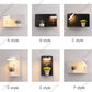 LED Wall Lights With Switch And USB Interface Fashion White Black Lamp Fixture Corridor Aisle Lighting Art Luminaire Wandlamp