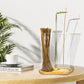 2 in 1 Glass Incense Holder Anti-Ash Flying Incense Burne with Removable Ash Catcher and Incense Sticks Organizer Home Decor