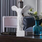 Greek Statue Resin Roman Louvre Winged Victory Goddess Figurine Angel Sculpture Home Decor Living Room Office Ornament