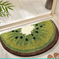VIKAMA Cute Cartoon Lemon Smiling Face Plush Carpet Bathroom Water Absorbing And Anti Slip Floor Mat Home Decoration