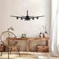 One Piece of Metal Wall Art – Boeing Aircraft Design – 15.75 X 4.72 Inches – Ideal for Scene Decoration and Stylish Metal Accent