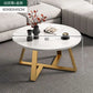 Simplicity Black Coffee Tables Round Nordic Advanced Sense Luxury Coffee Tables Marble Effect Unique Couchtisch Home Furniture
