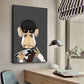 Funky Funny Animal Monkey With A Hat Fashion Bored APE A Poster HD Posters Home Room Bar Cafe Decor Art Wall Painting Picture
