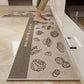 VIKAMA 1/2PC Cartoon Easy To Manage Kitchen Floor Mat Home Long Crystal Velvet Carpet Dirt Resistant and Non-Slip Floor Mat