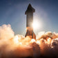 Real Photos of Spacex Starship Prints Canvas Poster Aviation Technology Wall Art Decor Rocket Art Photos Wall Art Decoration