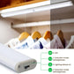 LED Under Cabinet Night Light Motion Sensor Closet Light Kitchen Bedroom Lighting Wall Lamp With Magnetic Strip USB Rechargeable