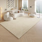 VIKAMA Cream Style Lineage Living Room Floor Mat Anti-Slip Home Decoration Large Size Sofa Coffee Table Rug Bedroom Carpet