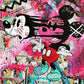 Mickey Mouse Minnie Street Graffiti Canvas Painting Prints Poster Creative Modern Wall Art Pictures Living Room Home Decor