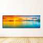 Nature Seascape Posters and Prints Modern Sea Wave Beach Sunset Canvas Painting Wall Art Pictures for Room Decoration