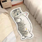 Faux Cashmere Cute Cartoon Pet Carpet Home Bedroom Bedside Decorative Floor Mat Anti-slip Dirty Resistant Machine Washable Rug
