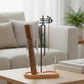 Chinese Jing Incense Holder Anti-Ash Flying Incense Burner with Glass Ash Catcher and Incense Sticks Organizer Home Decor