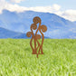 Beautiful 1PC Wrought Iron Metal Outdoor Garden Decor Unleashing Endless Creativity To Transform Your Courtyard with Charm