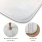 VIKAMA 1/2pc Pink Rose Pattern Floor Mat, Non-Slip And Water- Absorbent, For Kitchen, Bathroom, Entrance Area, Home Decoration