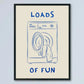 Loads Of Fun Laundry Room Canvas Retro Wall Art Prints Canvas Painting Poster Picture For Living Room Home Decor