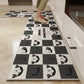 VIKAMA 1/2PC Cartoon Easy To Manage Kitchen Floor Mat Home Long Crystal Velvet Carpet Dirt Resistant and Non-Slip Floor Mat