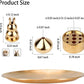 4 in 1 Metal Incense Burner for Yoga Brass Incense Holder Palo Santo Holder Sage Holder Incense Tray Ash Catcher Home Decor