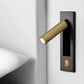Led Wall Light Night Reading Book Lamp Bed Headboard Lights For Hotel Artistic  Bedside Lamp Push Switch Cree Chip 220V