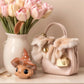 Charming and Adorable Mushroom Elf Statue, with Wide Open Eyes and a Pouty Mouth, Suitable for Home and Office Decoration, a Great Choice for Holiday Gifts, Featuring a Unique Design and Natural Style.