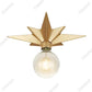 Creative Star Wall Lamp LED Wall Lamp for Luxury Living Room Bedroom Bedside Hotels Background Home Decorative Wall Sconce