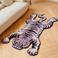 VIKAMA Tiger Sleeping Tiger Faux Cashmere Decorative Carpet Is Soft And Comfortable For Bedroom, Bedside And Home Decoration